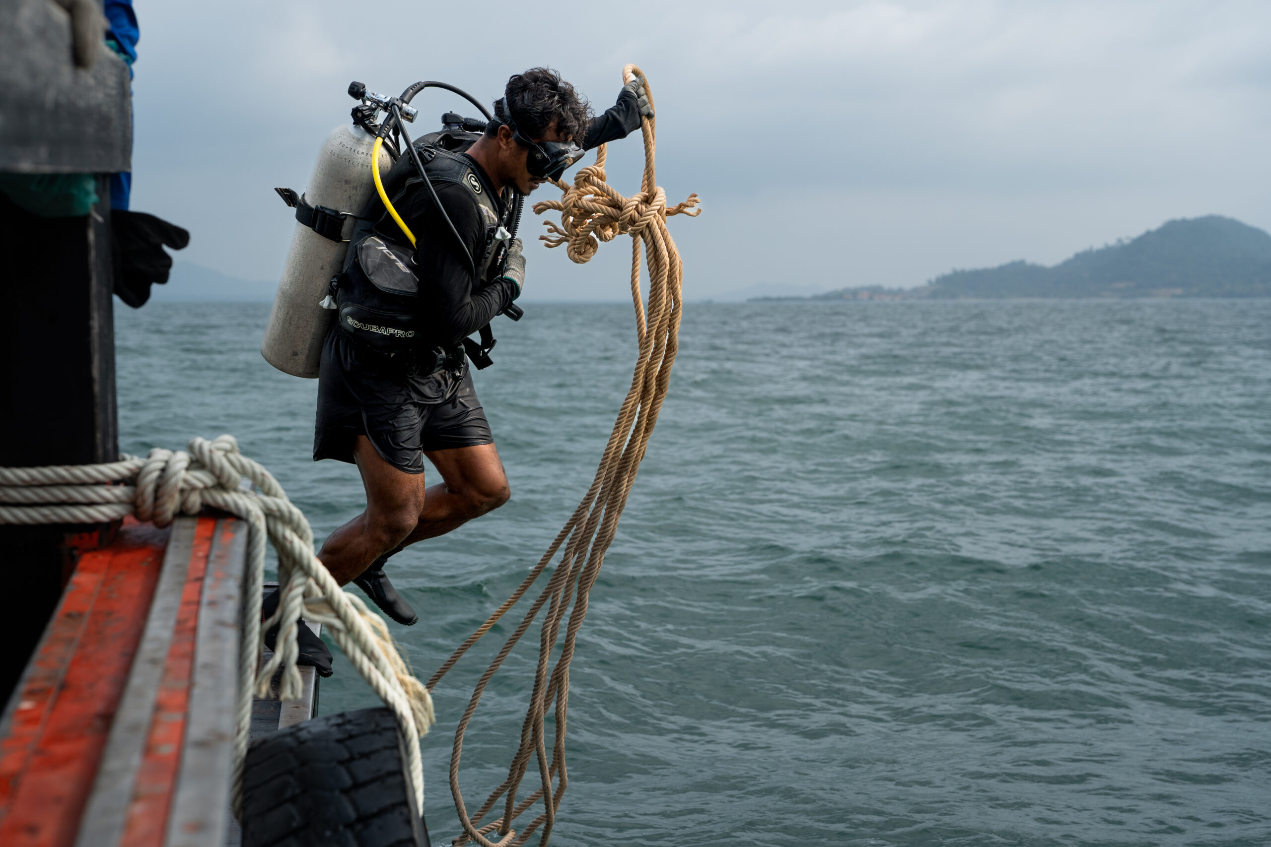 Concrete towers on the seabed scupper Cambodia’s illegal trawling